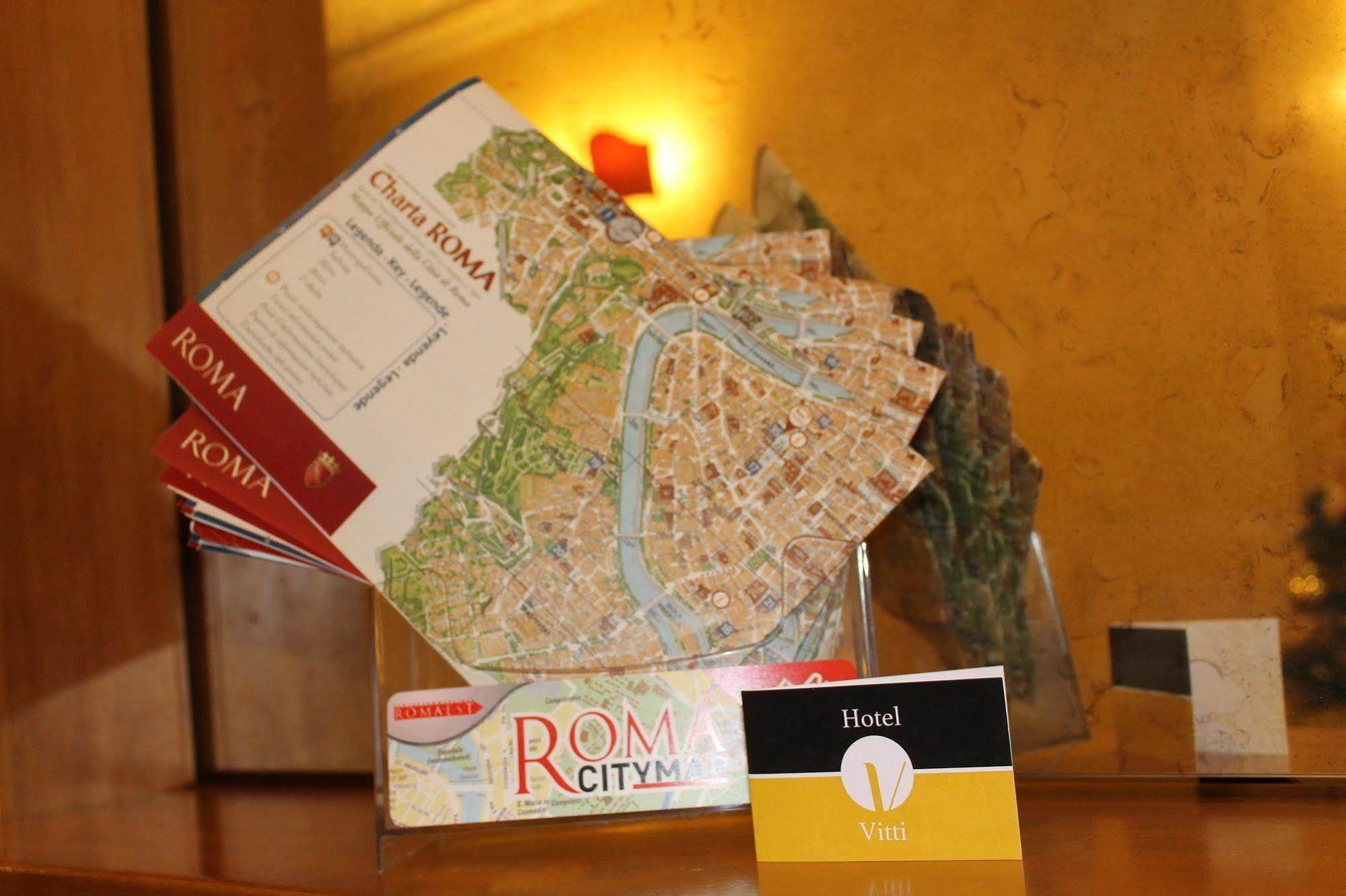Hotel Vitti Roma Eksteriør bilde
